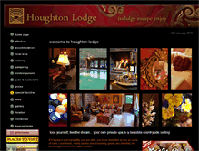 Tablet Screenshot of houghtonlodge.com